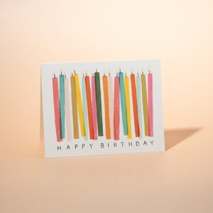 Gifts: Greeting Card - Birthday Candles