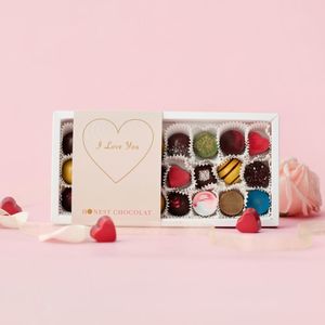 The Valentine Collection – 24 Chocolate Bonbons