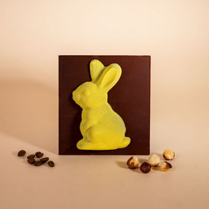 Best Sellers: Dark Chocolate Easter Bunny with Coffee Caramel & Hazelnut