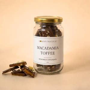 Macadamia Toffee with Milk Chocolate