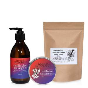 Magnesium: Bath & Massage Gift Set