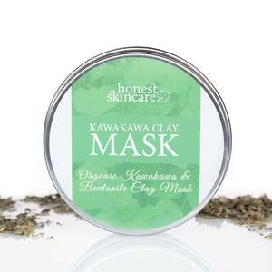 Masks Clays Exfoliants: Organic Bentonite Clay and Kawakawa Face Mask