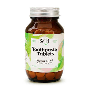 Non-Food: Toothpaste Tablets NZ Made – Fresh Mint (Solid Oral Care)