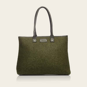 The Mini Tote - Forest Green