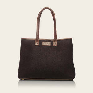 The Mini Tote - Midnight Brown