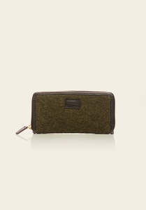 The Zip Wallet - Forest Green