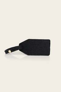 Extras: Luggage Tag - Black Felt