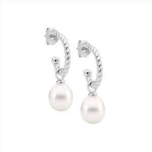 Jewellery Pearls: Sterling Silver Earrings