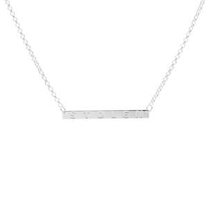 STOLEN PLANK NECKLACE