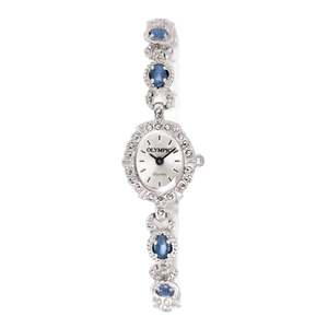 Sterling Silver, Marcasite & Opal Watch