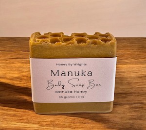 Products: Manuka Honey-Body Soap bar – Honey by Wrights