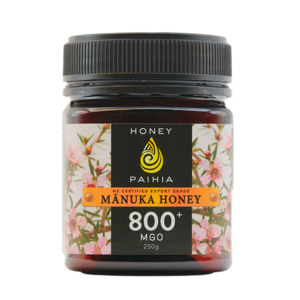 Products: Manuka Honey 800+ MGO (20+) 250g Honey Paihia