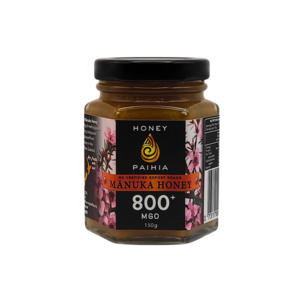 Products: Manuka Honey 800+ MGO (20+) 150g Honey Paihia