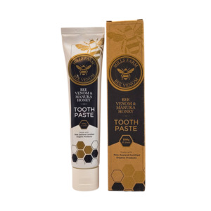 Products: Mills Farm Bee Venom Toothpaste 100g Honey Paihia