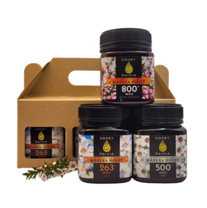 Products: Primo Manuka Gift Pack (750g) Honey Paihia