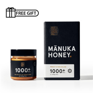 Frontpage: MGO 1000+ Manuka Honey + FREE GIFT