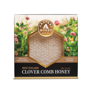 Frontpage: Clover Comb Honey | 340g