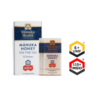 Manuka Honey: Mānuka Honey On The Go Snap Pack MGO 115+