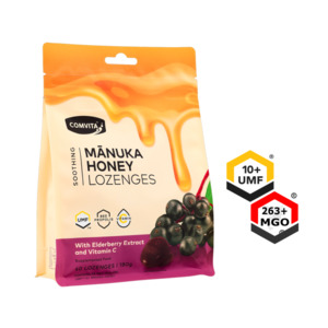 Lozenges: Manuka Honey Lozenges with Elderberry Extract and Vitamin C | 500g