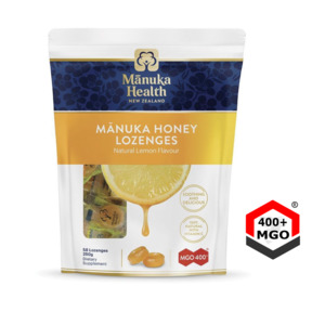 Manuka Honey MGO 400+ Lozenges with Lemon | 250g