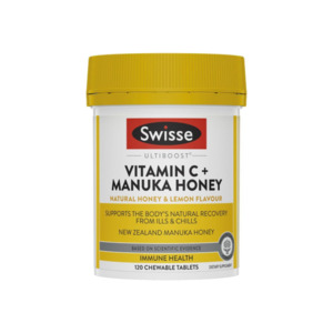 Honey Flavored: Vitamin C Plus Manuka Honey