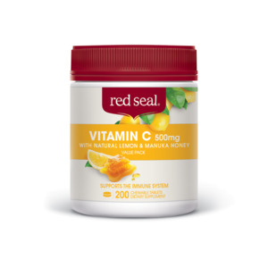 Honey Flavored: Vitamin C Chewable with Lemon & Manuka Honey | 500mg