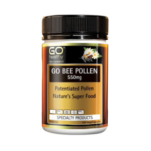 Newzealand Bee Pollen: Go Bee Pollen 550mg | 180 Capsules