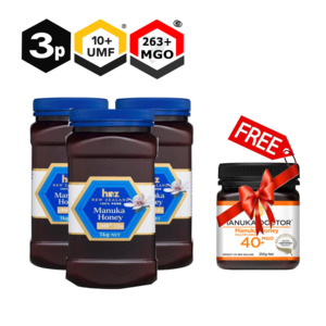 3Kg UMF 10+ Manuka Honey + FREE GIFT