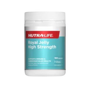 Royal Jelly: Royal Jelly High Strength | 180 capsules