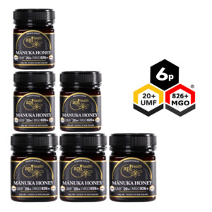 6 X UMF 20+ Manuka Honey | 250g