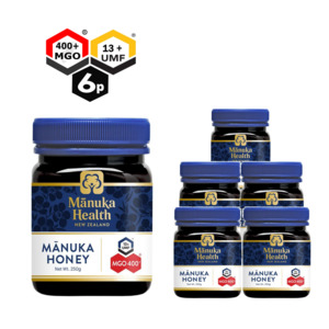 Manuka Health: 6 X MGO 400+ Manuka Honey | 250g