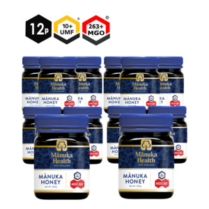 Manuka Health: 12 X MGO 263+ Manuka Honey | 250g