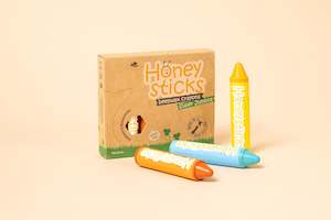 Beeswax Crayons: Honeysticks Super Jumbos 6 Pack