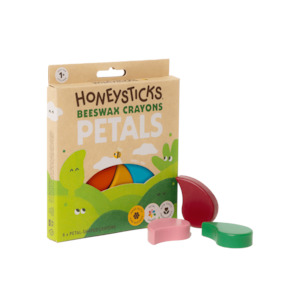 Honeysticks Beeswax Crayons Petals 6pk