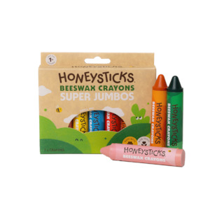 All: Honeysticks Beeswax Crayons Super Jumbos 7pk