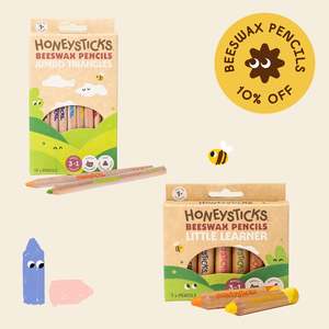 Beeswax Pencils Set (10% off)