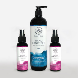 Combinations: Honey Tree Home & Work Combo: Gel & 100ml Sprays