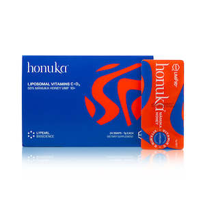 Liposomal Vitamins C + D3 with Mānuka Honey UMF10+