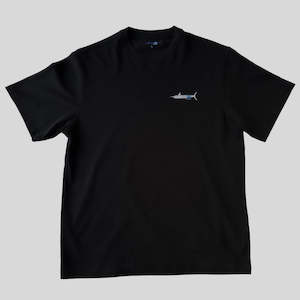 T-shirt - Hooked on fishing Logo T-shirt in Black