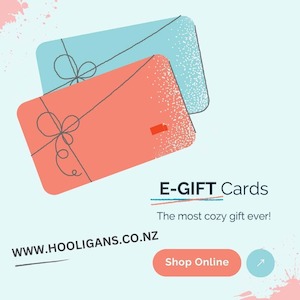 Frontpage: Hooligans.co.nz Gift Card