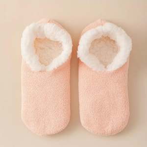 Hooli Colours: Slipper Socks Pink