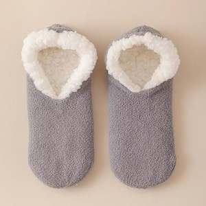Hooli Colours: Slipper Socks Grey