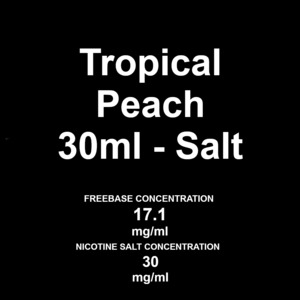Cali Grown Eliquid: Cali Grown - Tropical Peach 30ml / 30mg