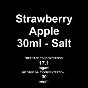Cali Grown Eliquid: Cali Grown - Strawberry Apple - 30mg