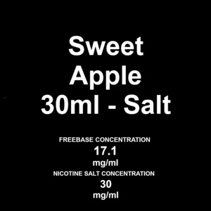 Cali Grown Eliquid: Cali Grown - Sweet Apple - 30mg
