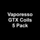 Vaporesso GTX Replacement Coils (5 pack)