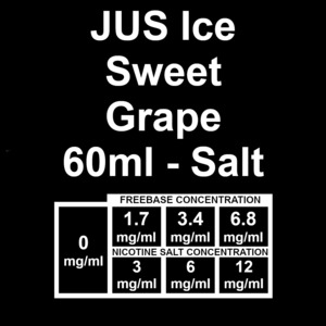 JUS Ice - Sweet Grape 60ml