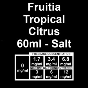 Fruitia - Tropical Citrus 60ml