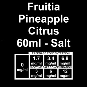 Fruitia - Pineapple Citrus 60ml
