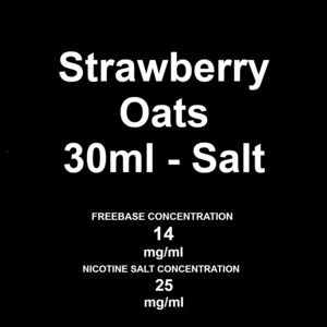 Propaganda Eliquid: Propaganda - Strawberry Oats 25mg